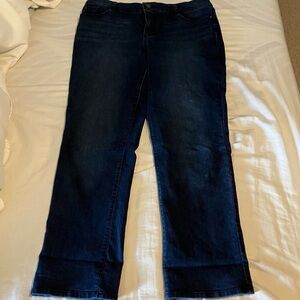 Bandolino Dark Blue Straight Leg Jeans